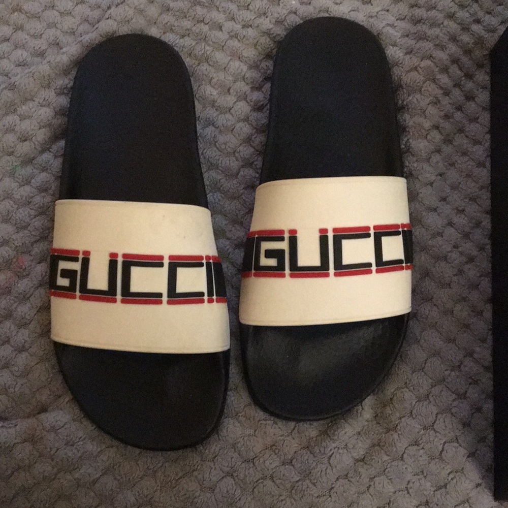 Gucci Slides, mens 12